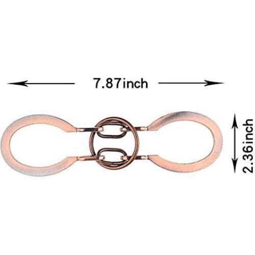 Rompecabezas de Herradura Metálica YUNTENG Bronce Ecológico