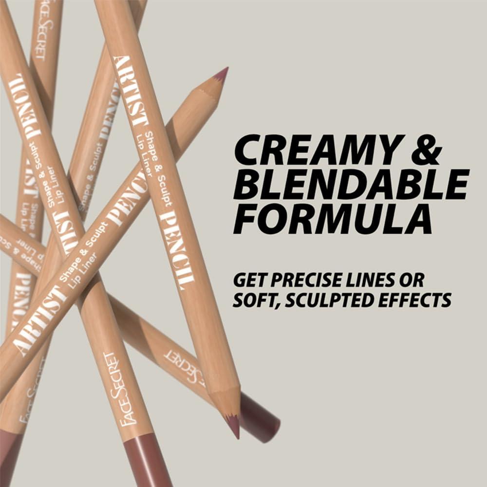 Set de 6 Lápices Labiales Beauty Glazed Nude - Impermeables