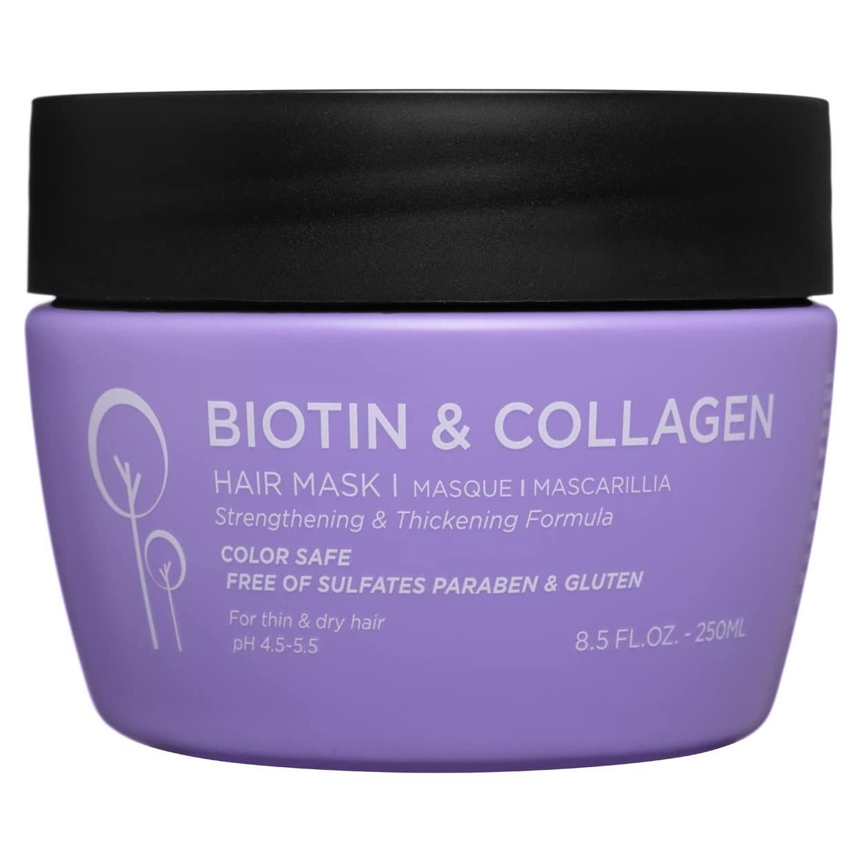 Mascarilla Capilar Luseta Biotina y Colágeno 240 ml - Hidratante