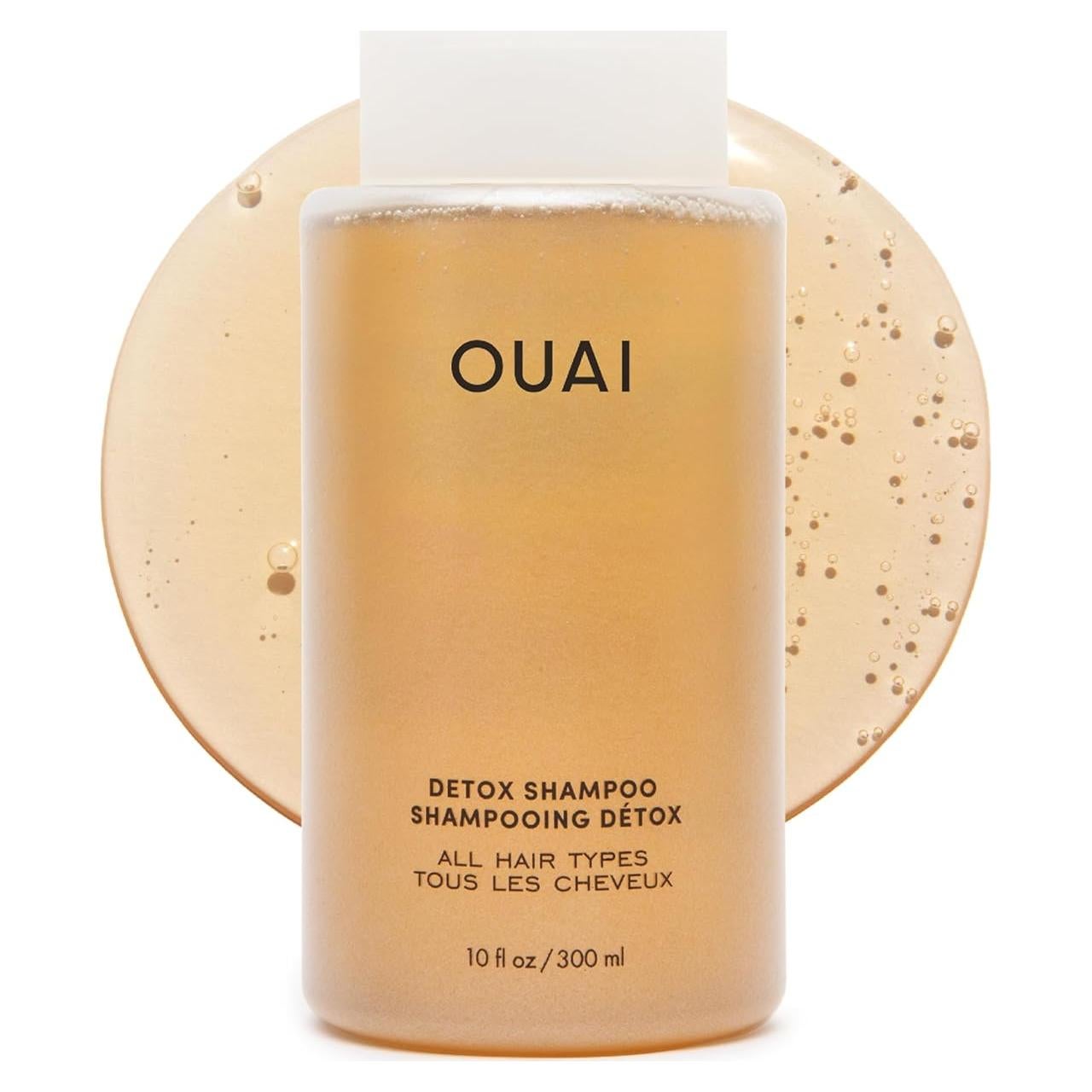 Champú Detox OUAI 296 ml - Aclarador con Vinagre de Sidra