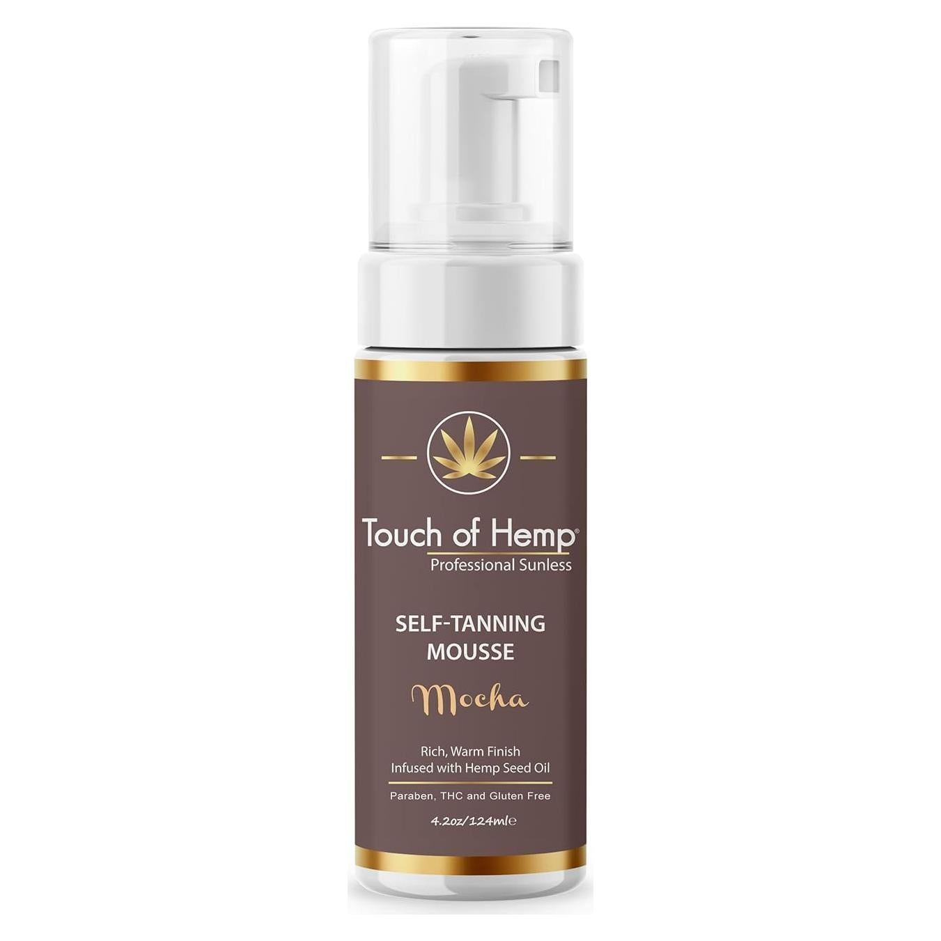 Espuma Autobronceadora Touch of Hemp Moca Medio 209g