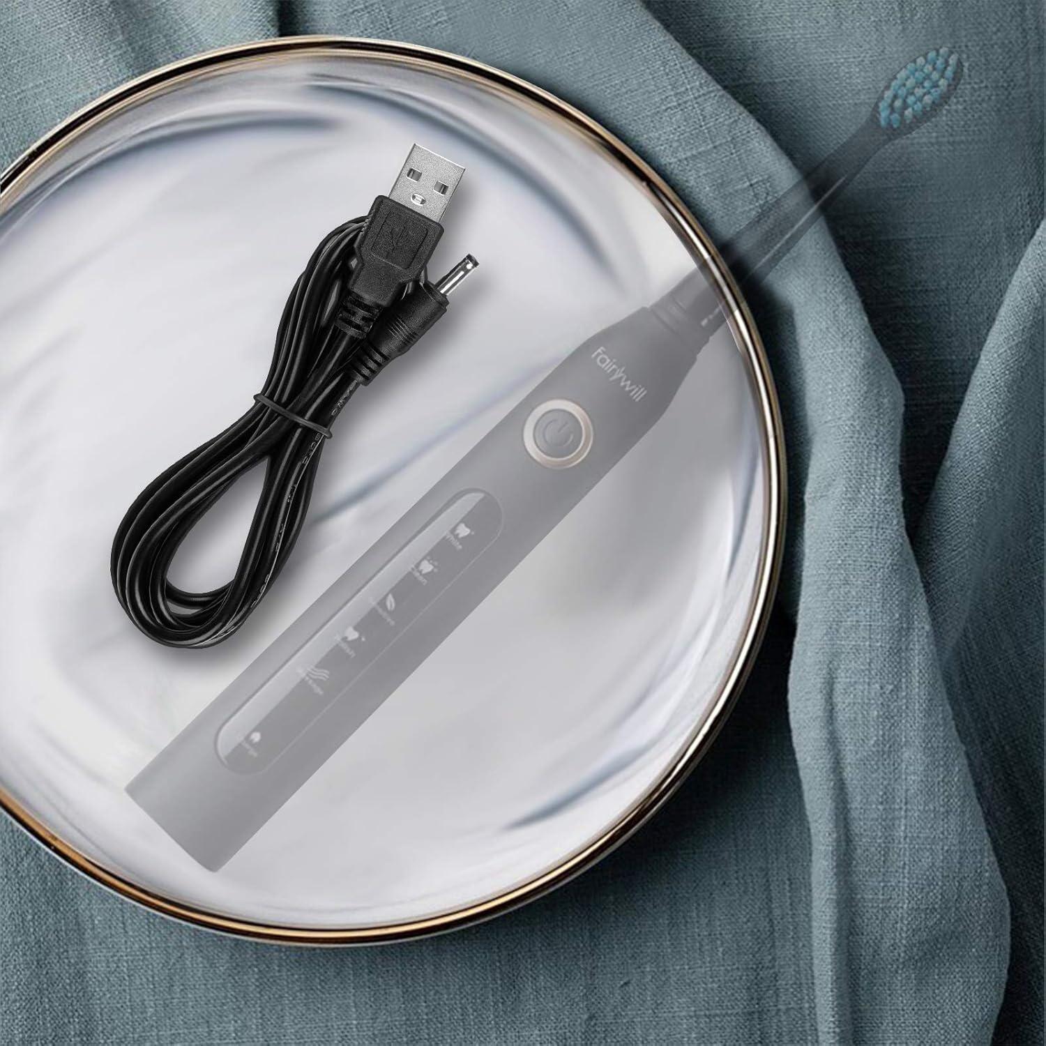 Cable de Carga USB 2.0 para Cepillos Eléctricos - 2 Pack