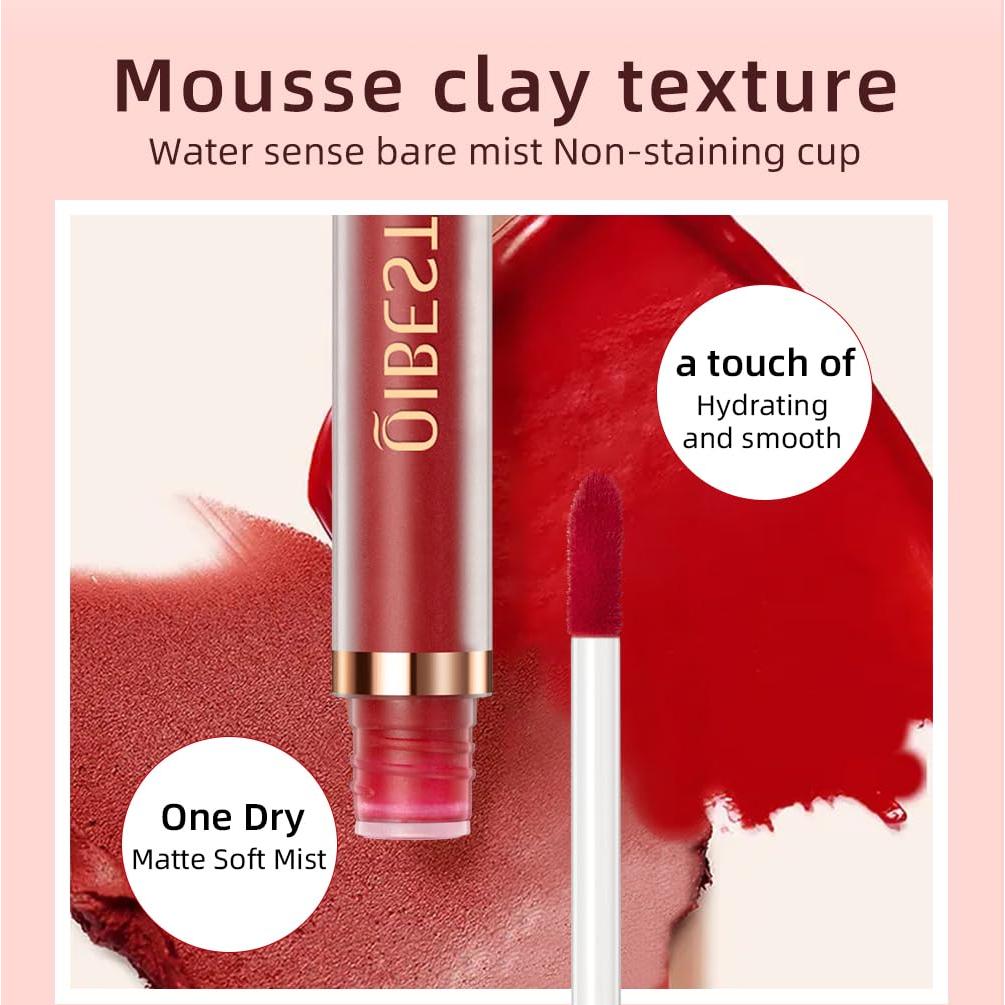 Kit de Maquillaje de Labios Mate BestLand - 12 Piezas