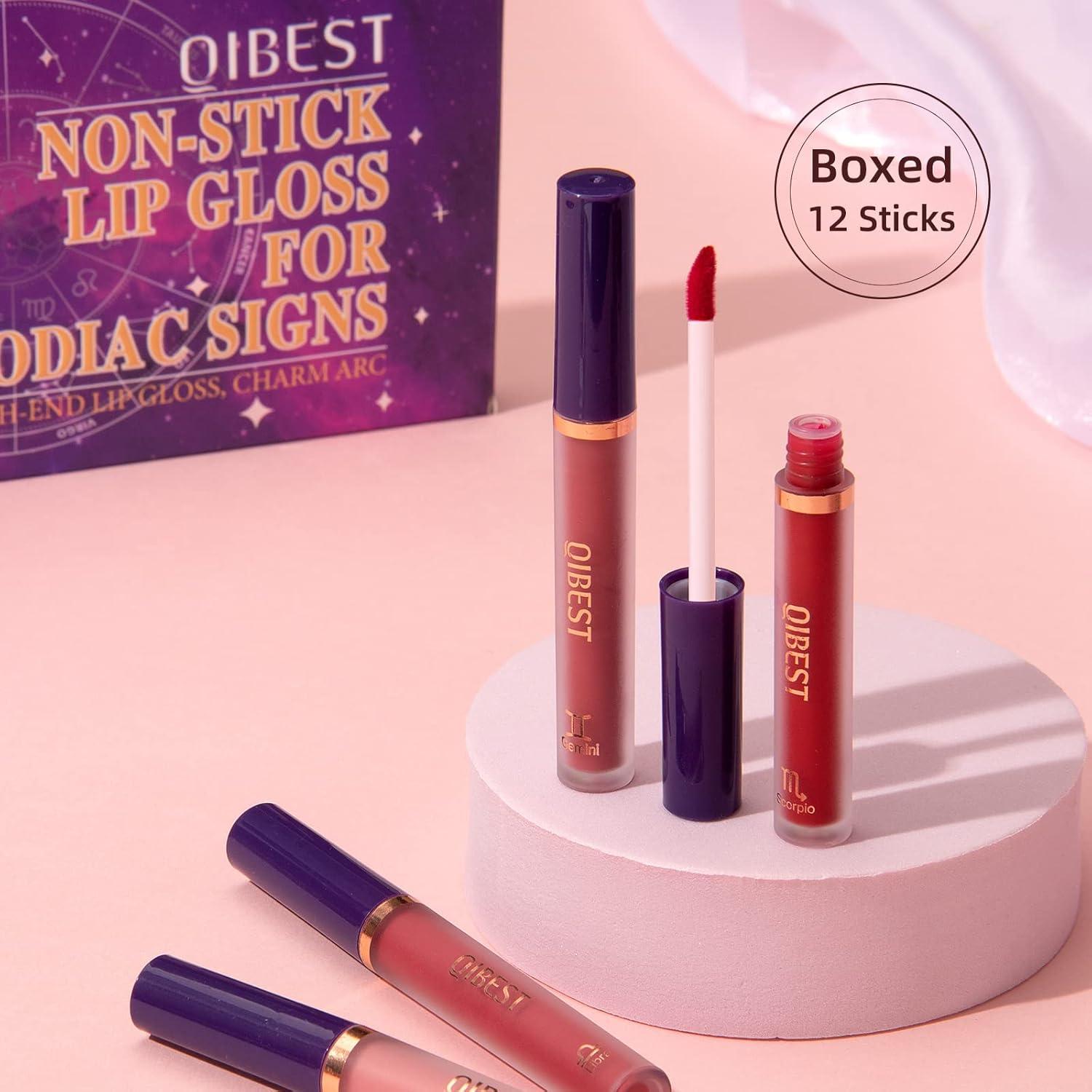 Kit de Maquillaje de Labios Mate BestLand - 12 Piezas