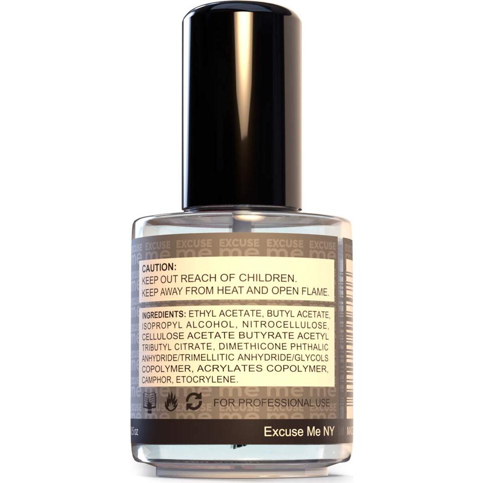 Esmalte de Uñas Brillante Capa Superior Excuse Me 15ml