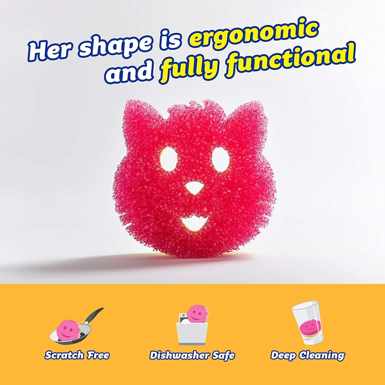 Esponja de Cocina Scrub Daddy Scrub Mommy para Mascotas - 1ud