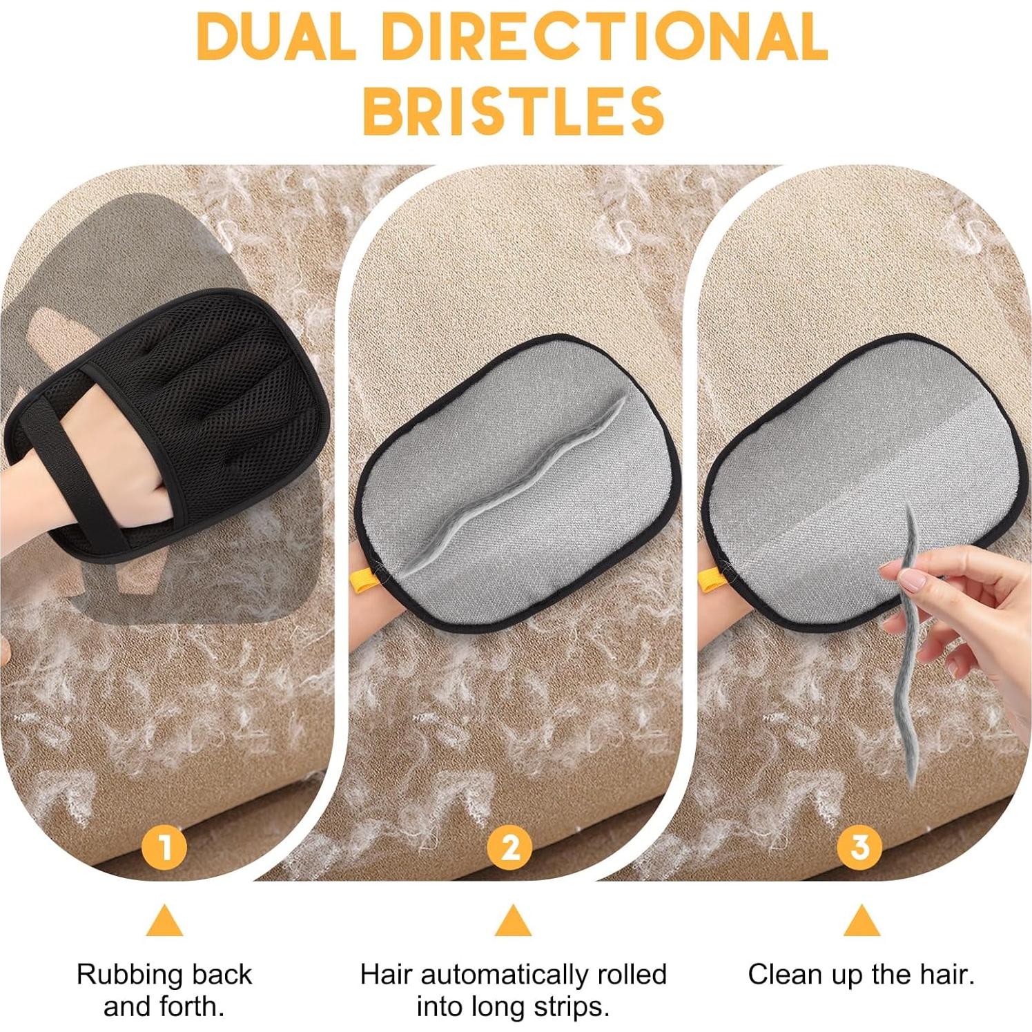 Guantes Removedor de Pelo de Mascotas Magic Brush VerdeVilla