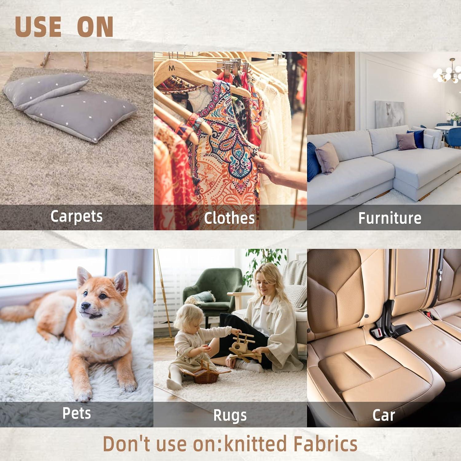 Removedor de Pelo de Mascota ANCAI Reutilizable Azul 16.6cm