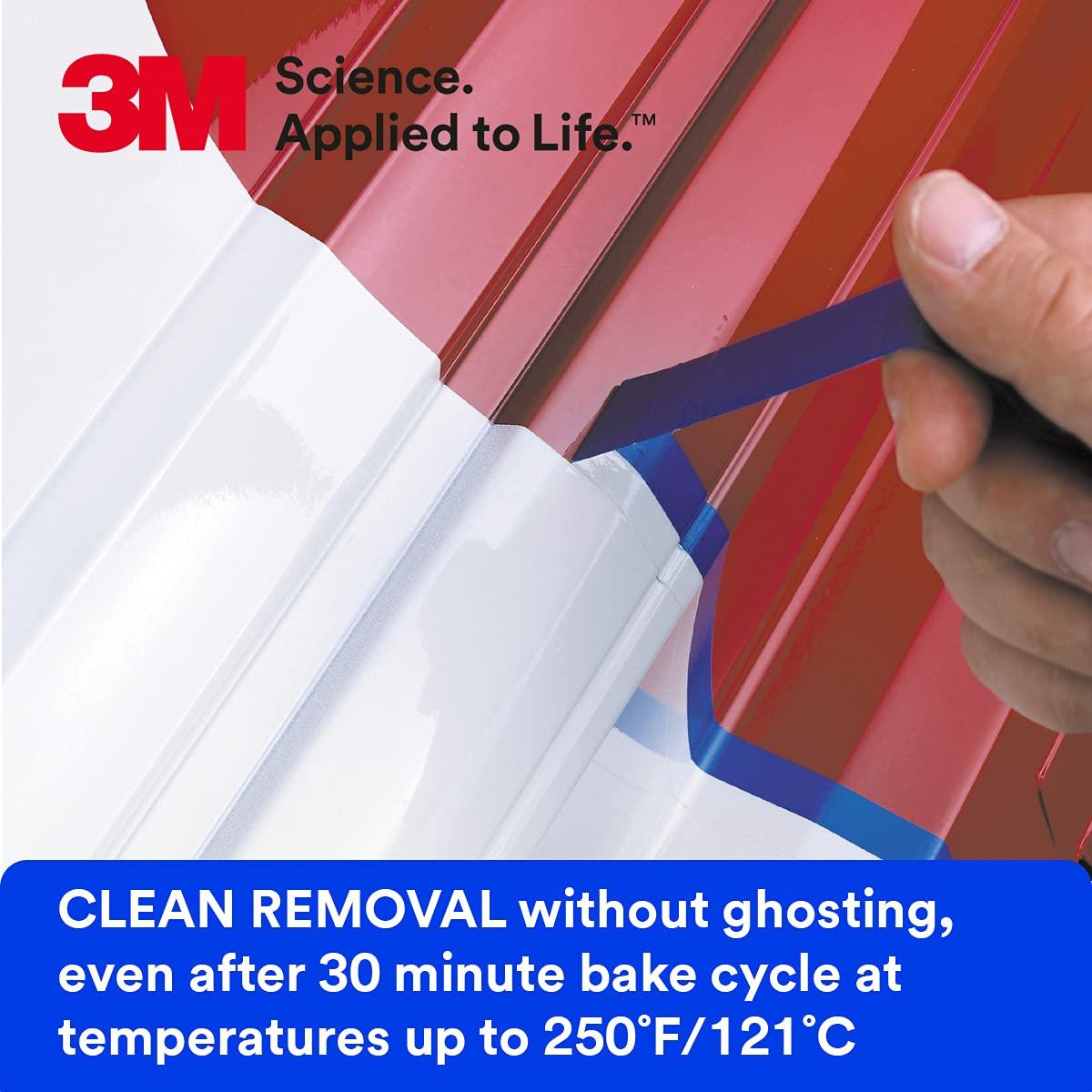 Cinta de Vinilo 3M 471+ 1/2" x 33 m Azul para Enmascarado