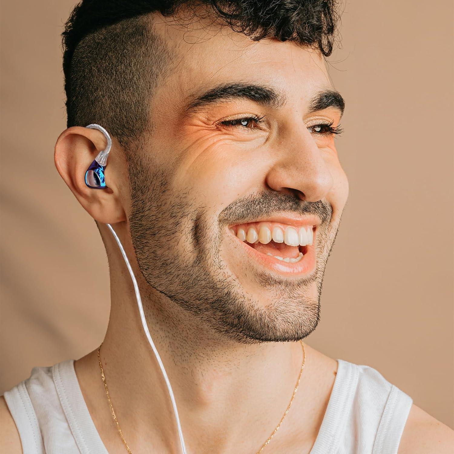 Auriculares in-ear Shanling SONO Azul Hi-Res 2DD+1BA