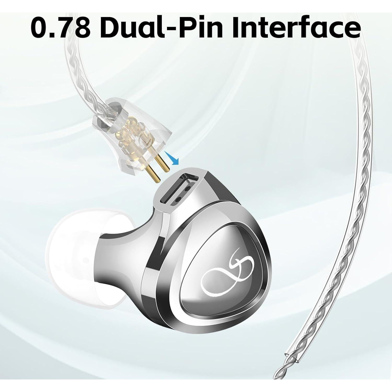 Auriculares in-ear Shanling SONO Azul Hi-Res 2DD+1BA