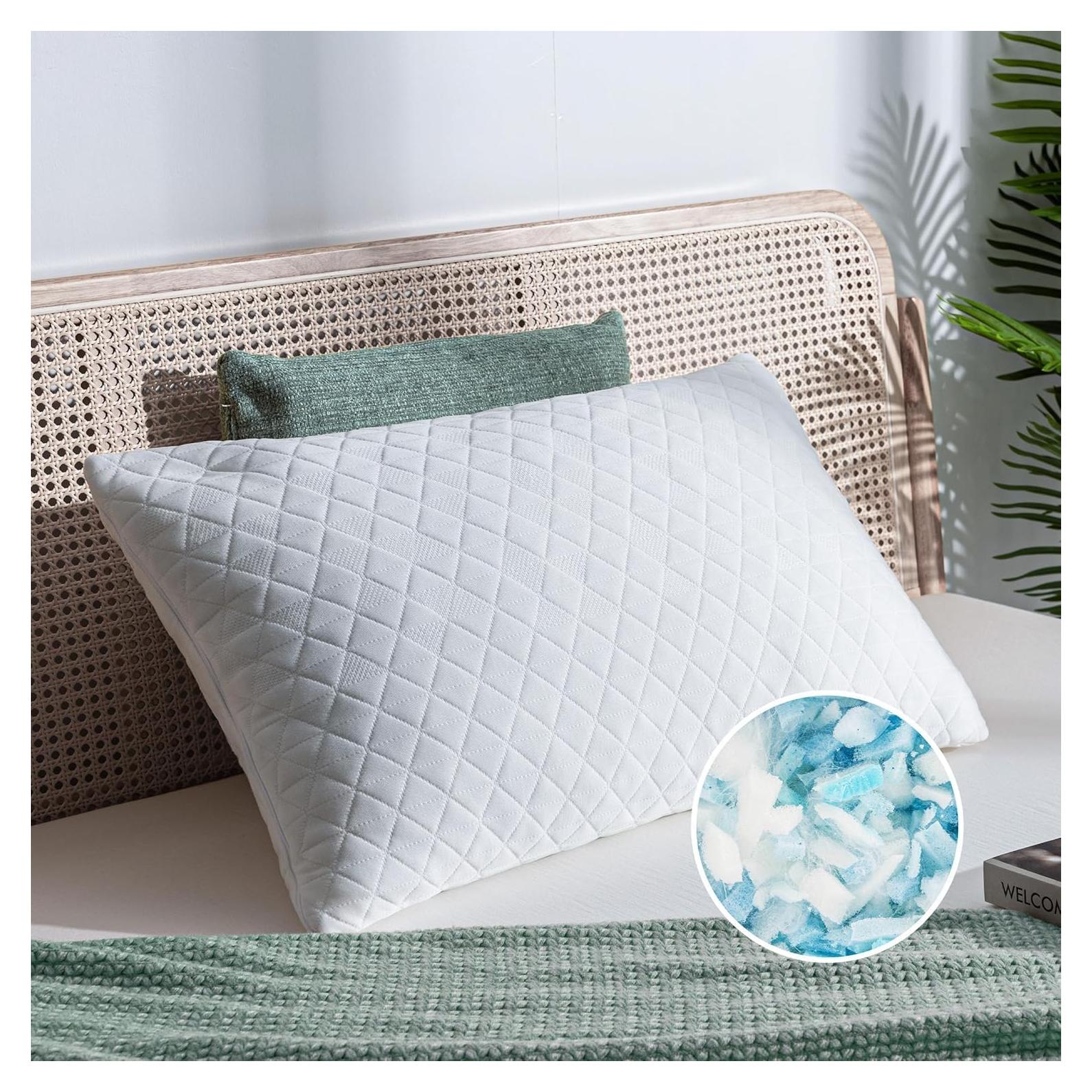 Almohada Ajustable EGOHOME Espuma Viscoelástica Queen 1 Pz