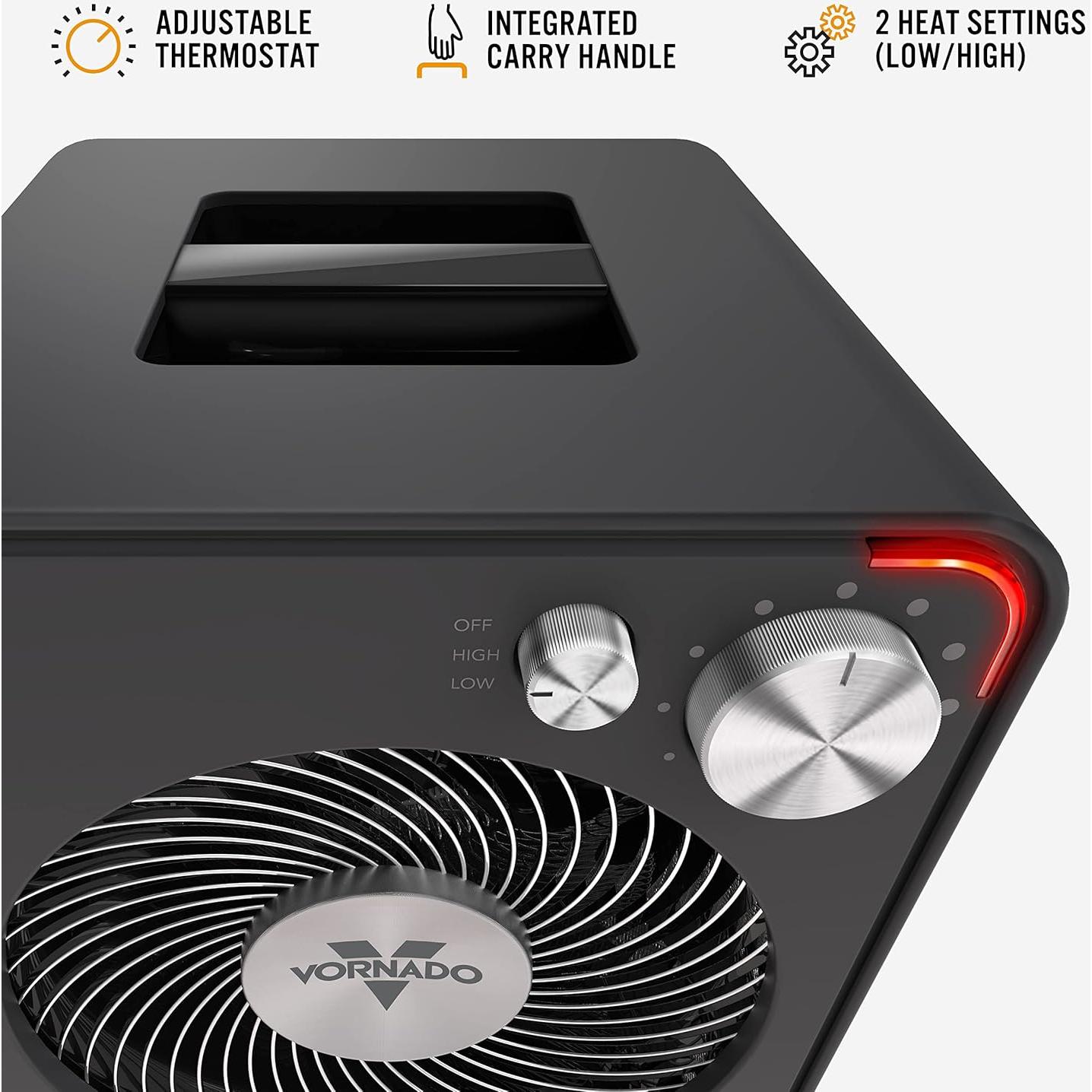 Calefactor Eléctrico Vornado VMH300 con Termostato Ajustable