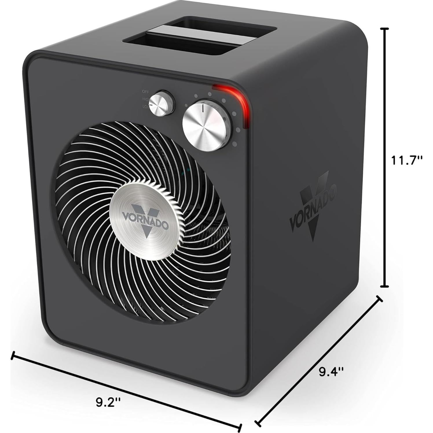 Calefactor Eléctrico Vornado VMH300 con Termostato Ajustable