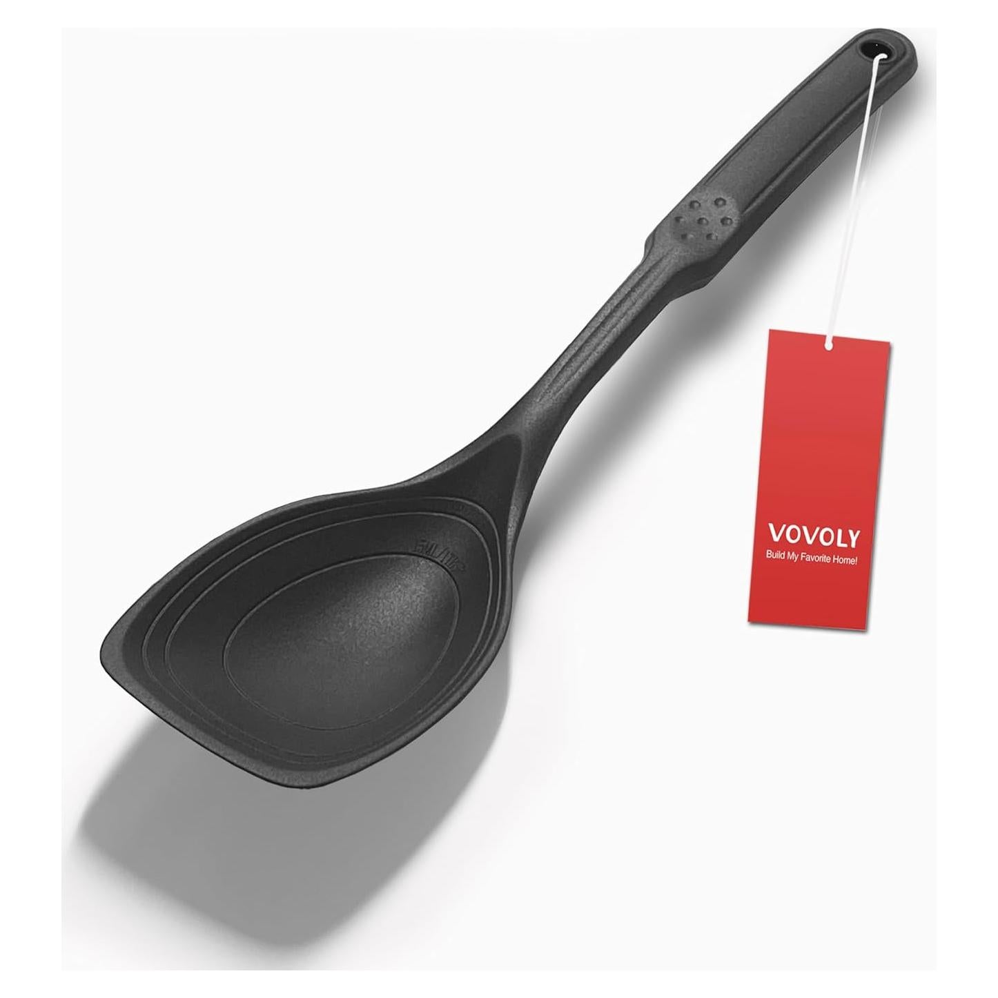 Juego de Cucharas de Silicona VOVOLY 2 Piezas Antiadherente