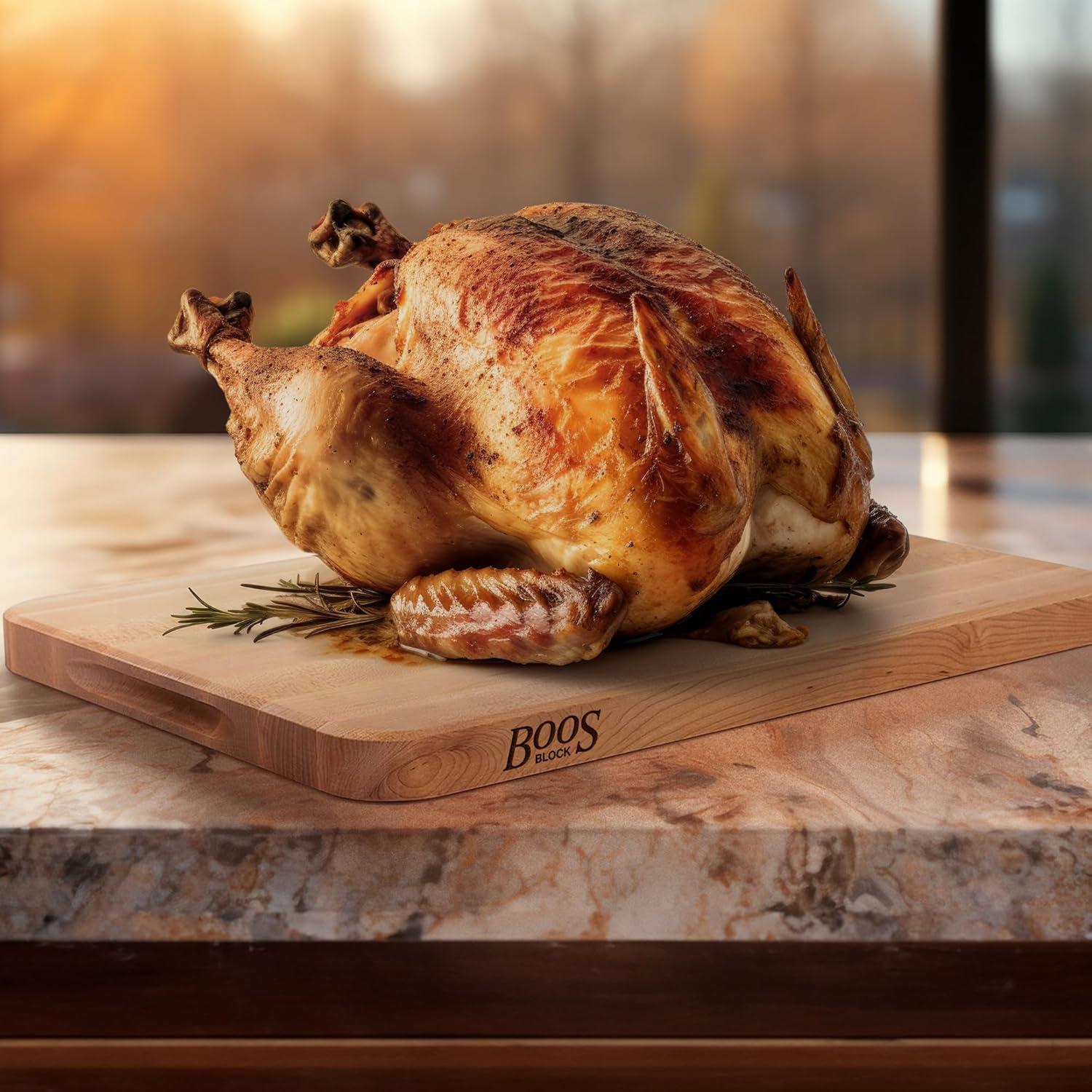 Tabla de Cortar de Madera John Boos 45.72x30.48cm Reversible