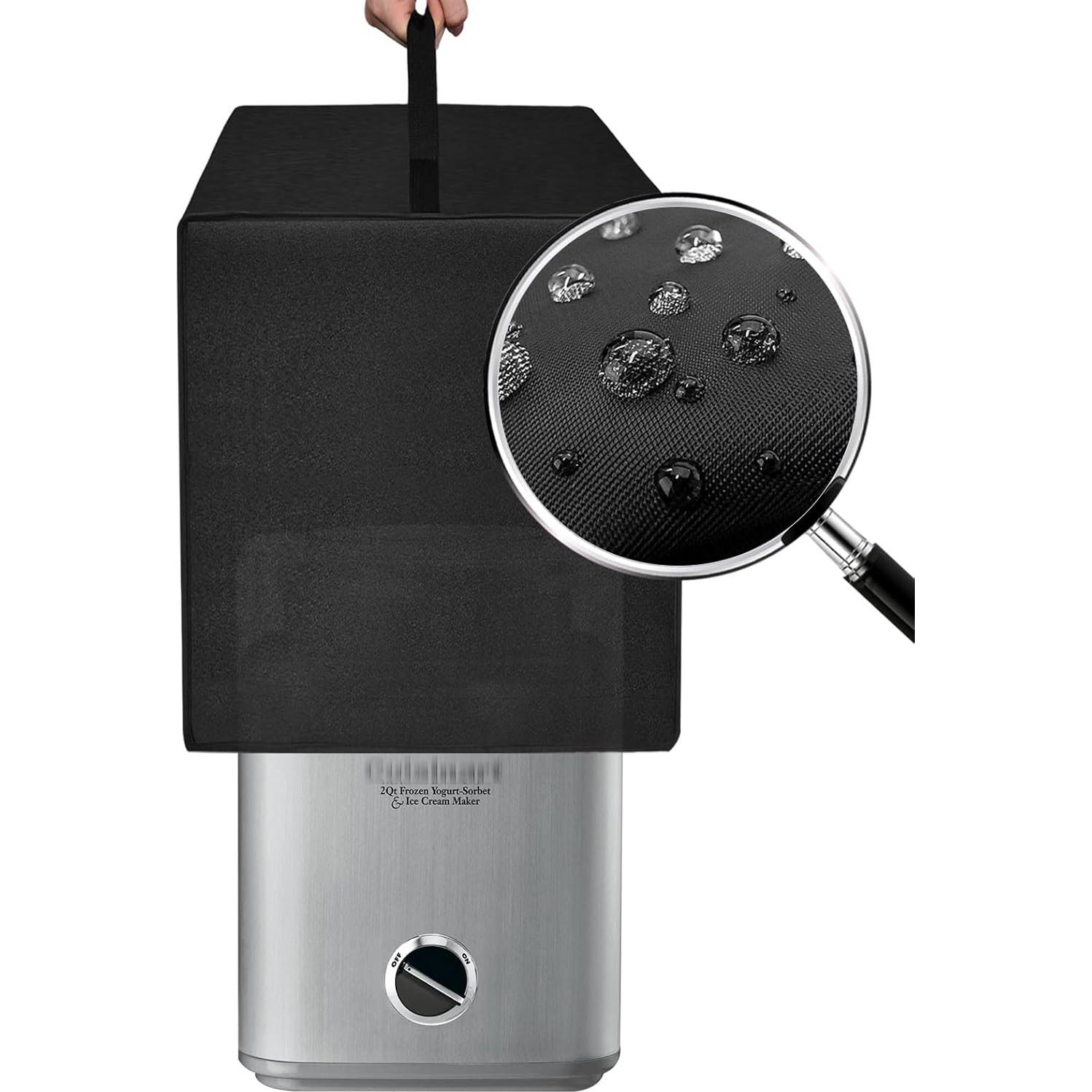 Cubierta de Máquina de Helados EiiJugaloo 2QT Nylon Impermeable