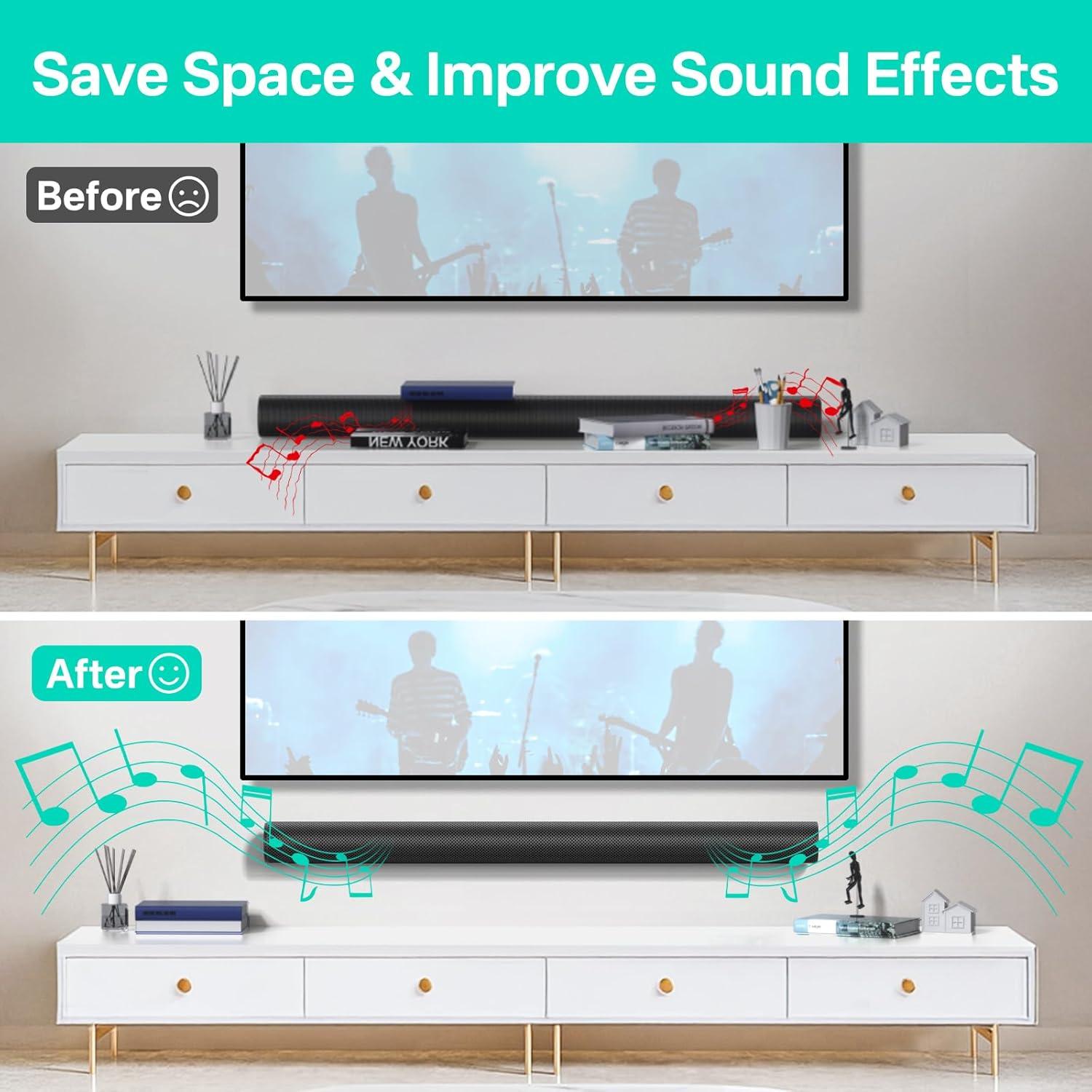 Soporte de Pared Notiela para Sonos Arc Ultra - Metal Resistente