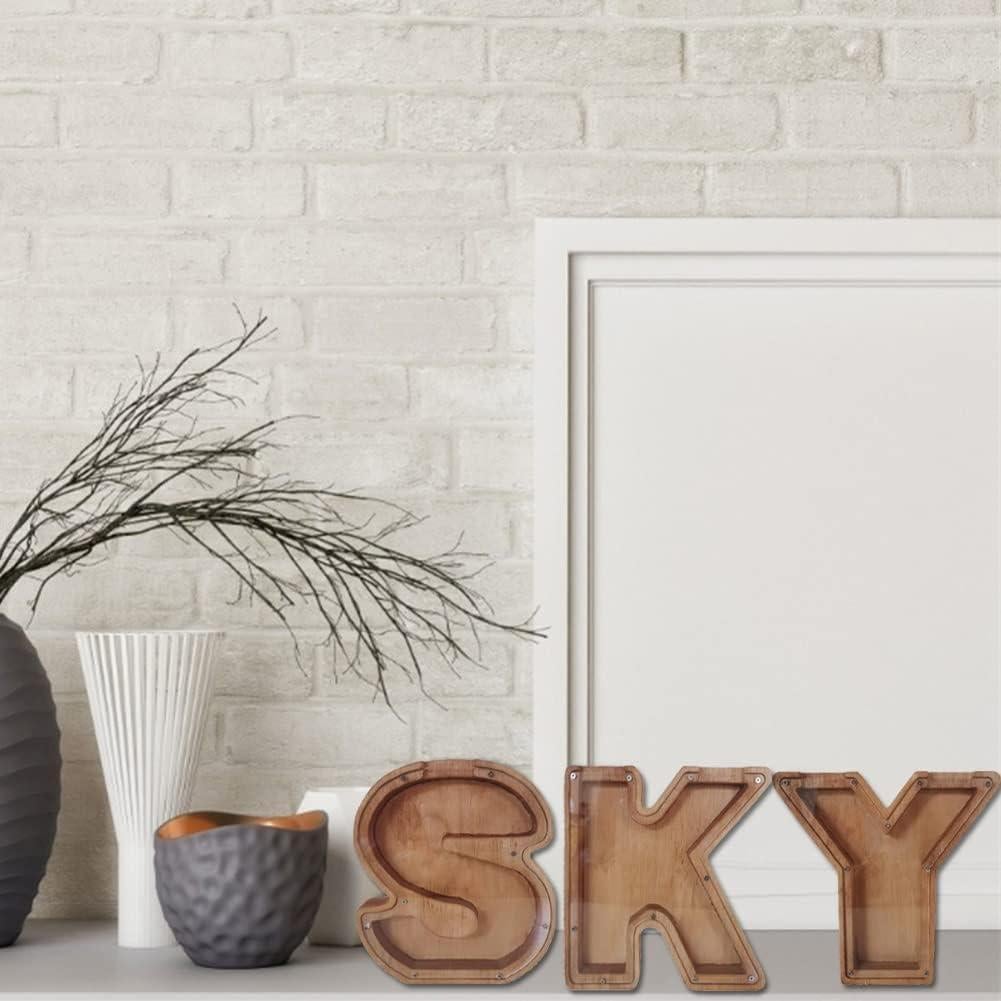 Banco de Ahorro de Madera Personalizado Moonase 18x18 cm