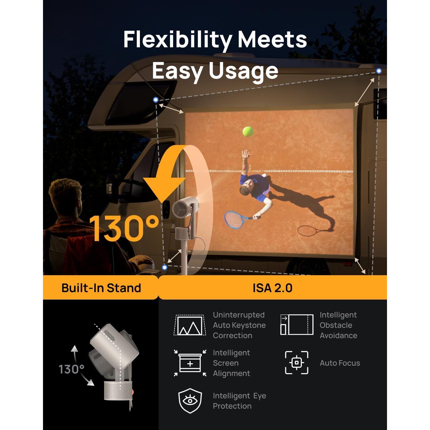 Proyector XGIMI MoGo 3 Pro 450 Lúmenes 1080P Integrado