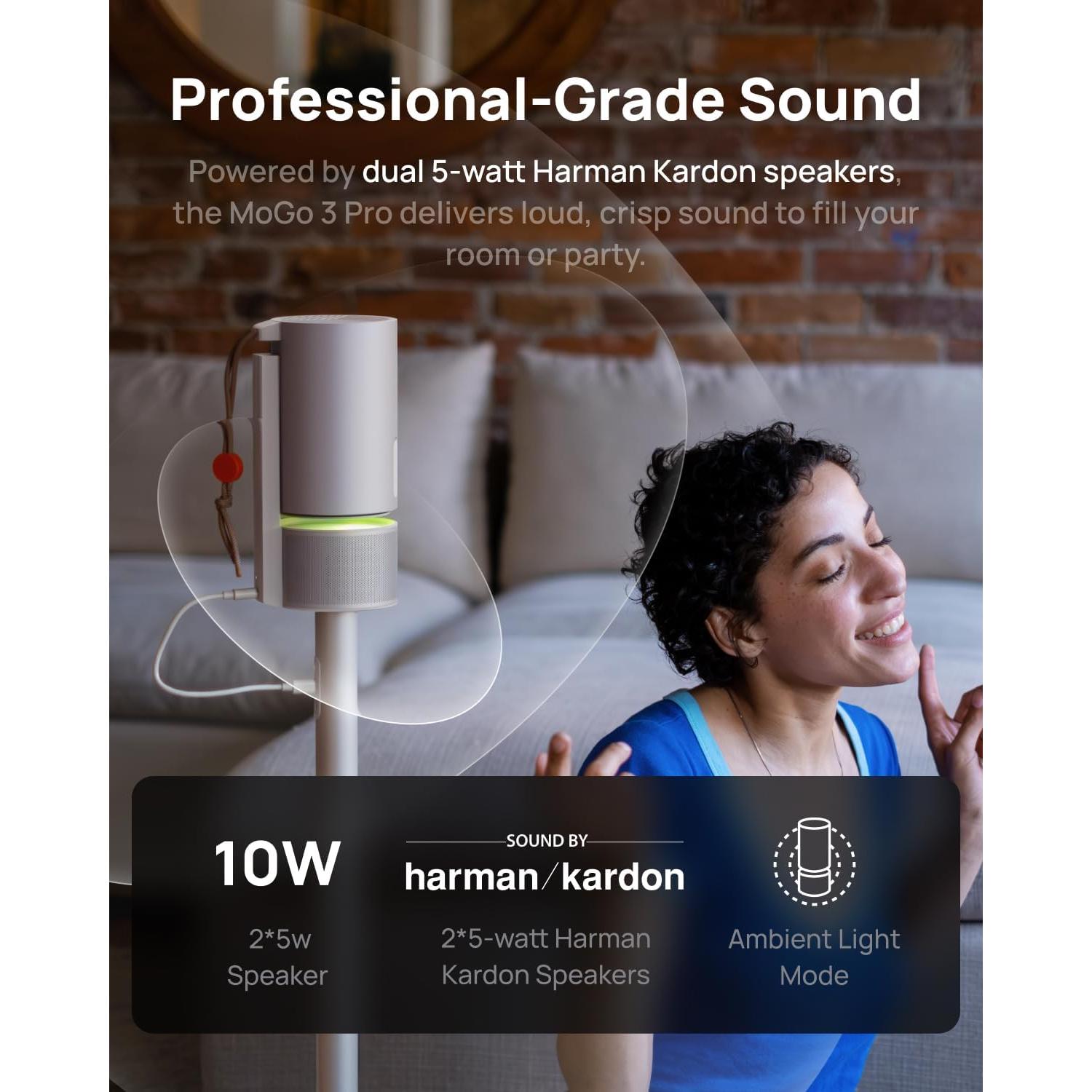 Proyector XGIMI MoGo 3 Pro 450 Lúmenes 1080P Integrado