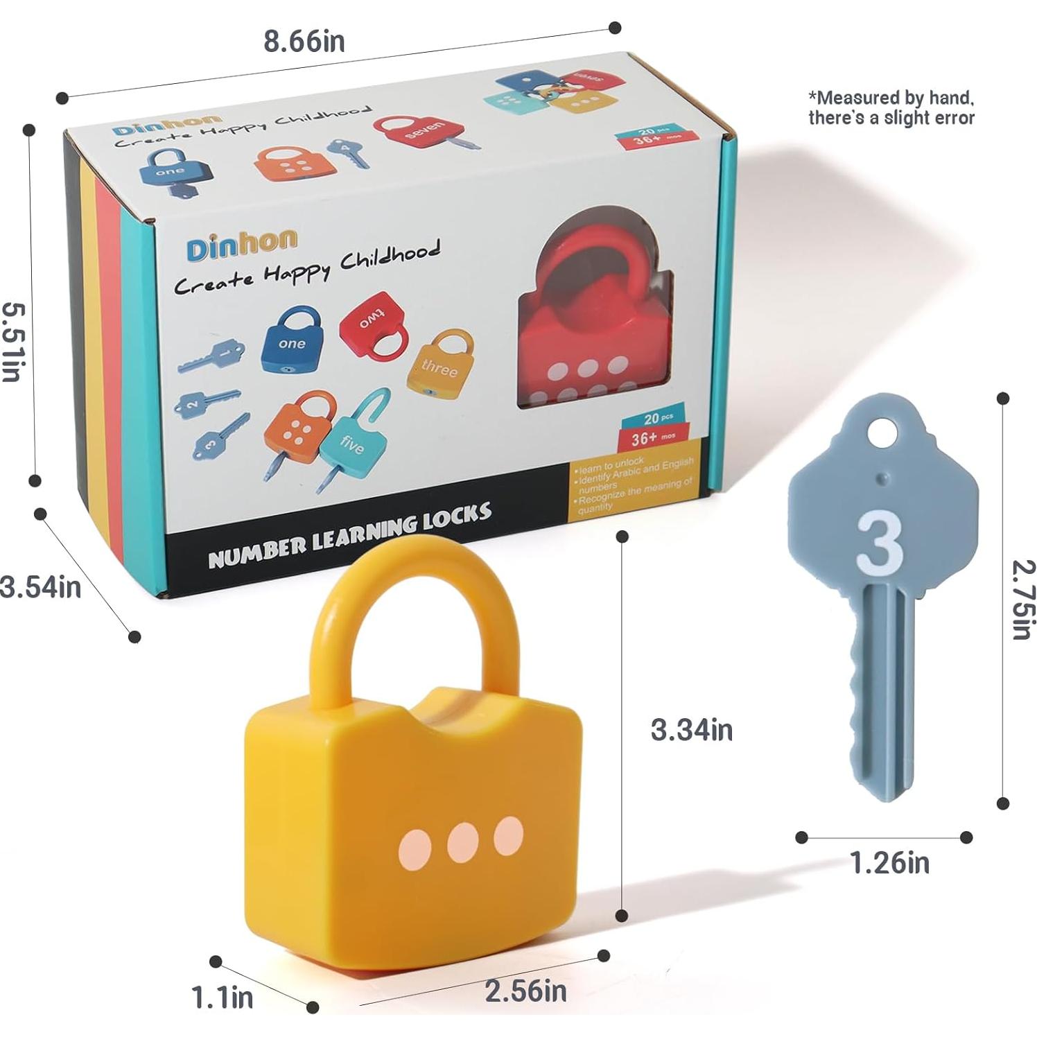 Bloques de Aprendizaje Digital Montessori Yunhe - 22.8x14.4 cm