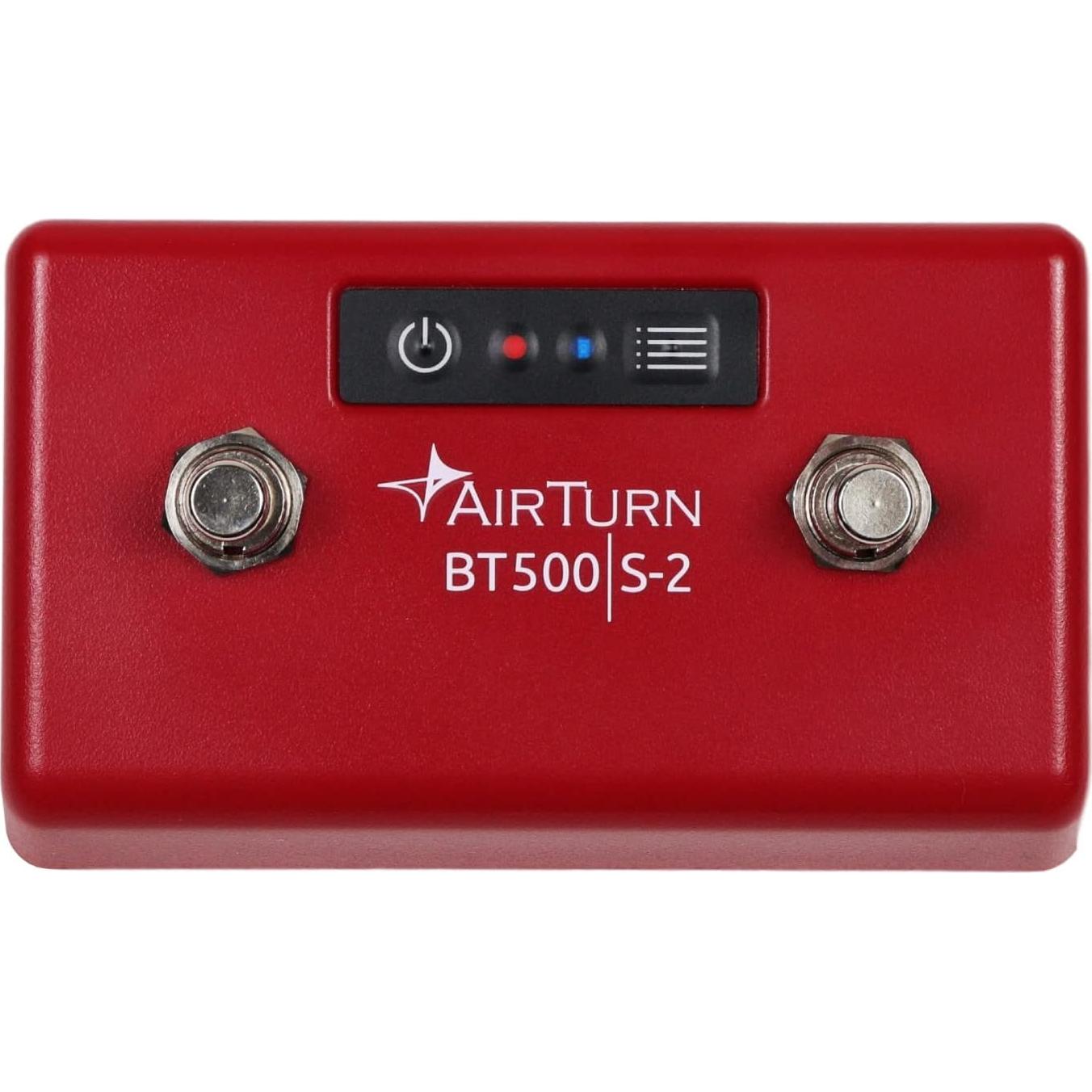 Pedal Bluetooth AirTurn BT500S-2 Controlador MIDI 159g