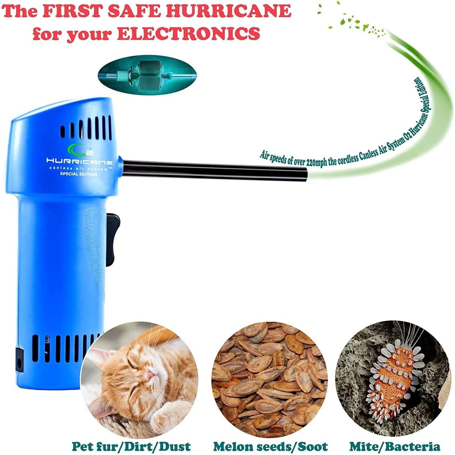 Soplador de Aire O2 Huracán CA-202SPED Recargable 200 MPH