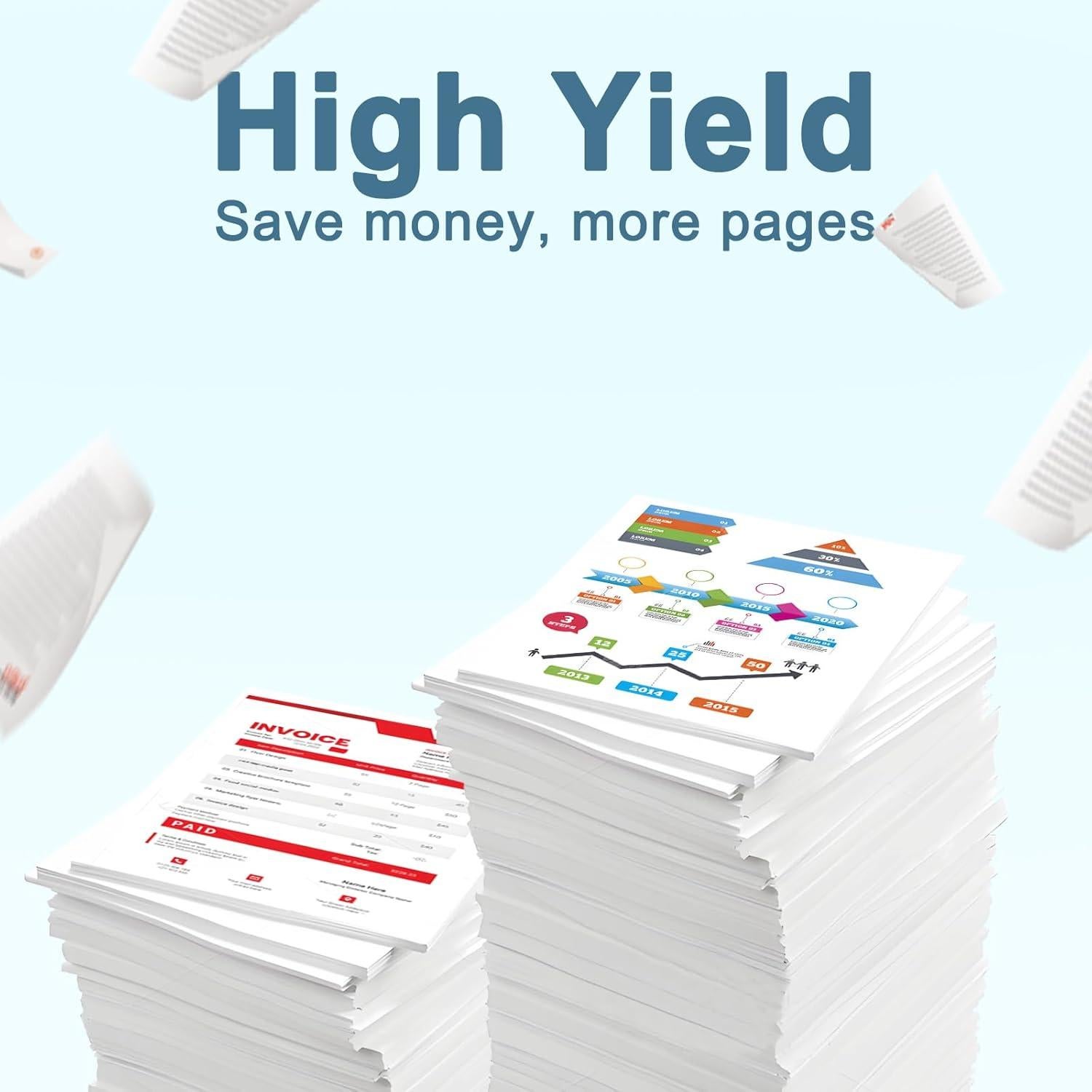 Kit de recarga de tinta universal KSUMEI 3 x 100 ml Negro