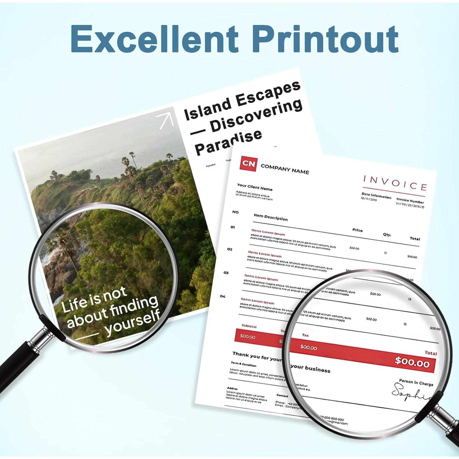 Kit de recarga de tinta universal KSUMEI 3 x 100 ml Negro