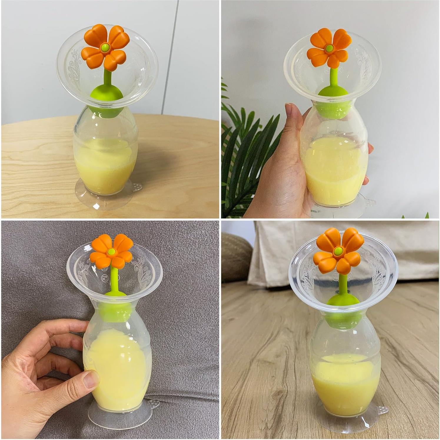 Bomba Manual para Pecho haakaa 150ml con Base de Succión