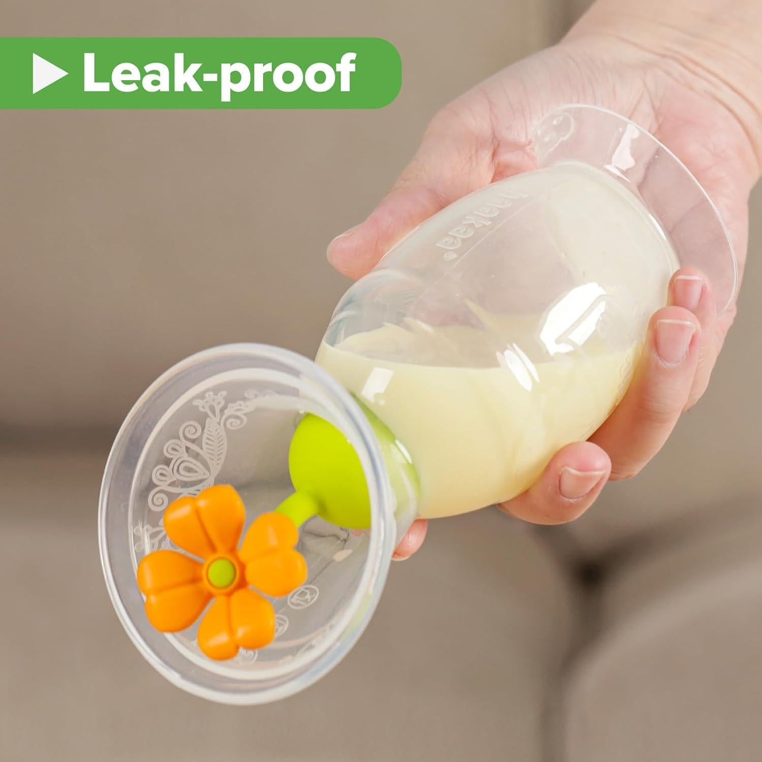 Bomba Manual para Pecho haakaa 150ml con Base de Succión