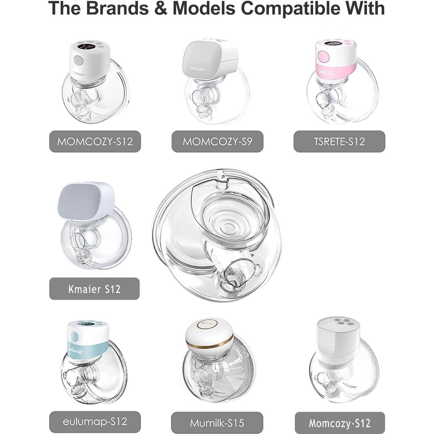 Piezas de Repuesto Extractor de Leche Gowing 24mm 7 Piezas