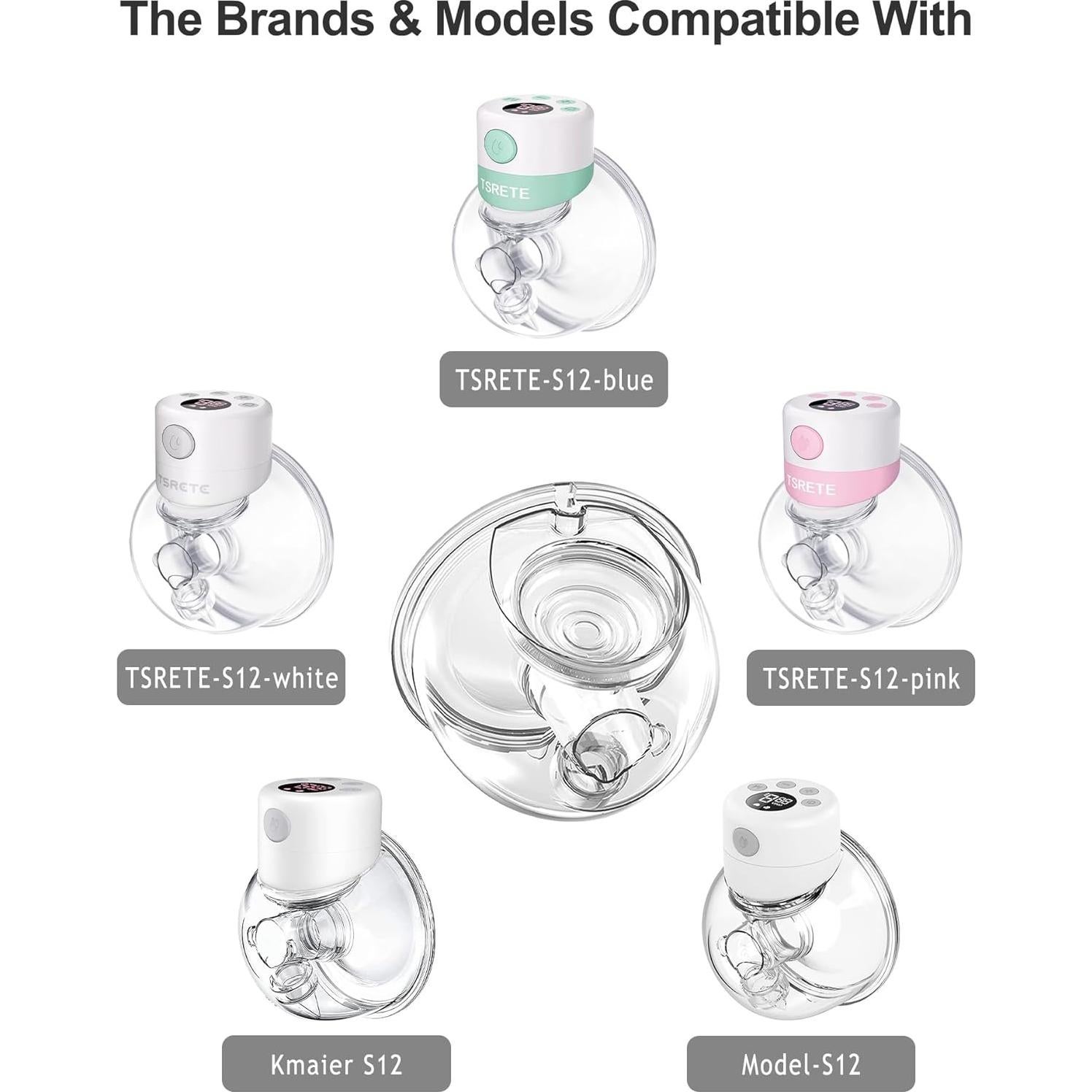 Piezas de Repuesto Extractor de Leche Gowing 24mm 7 Piezas