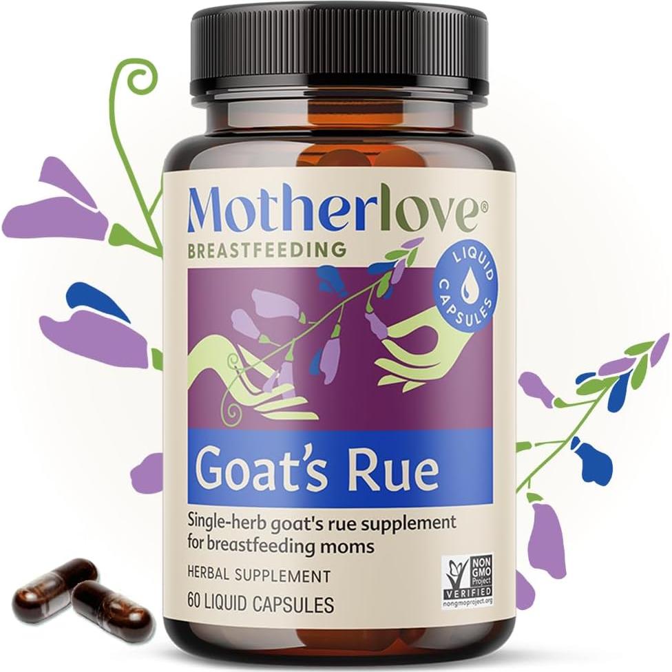 Suplemento de Lactancia Motherlove Rue de Cabra 60 Cápsulas