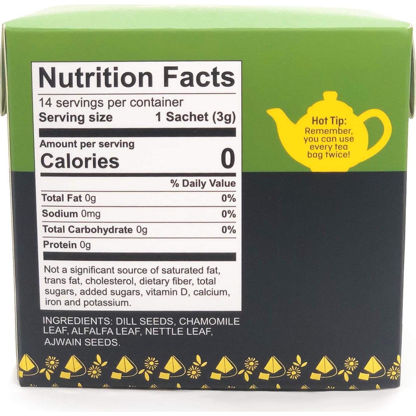 Té de Lactancia Sra. Patel - Mezcla Herbal 14 Bolsas