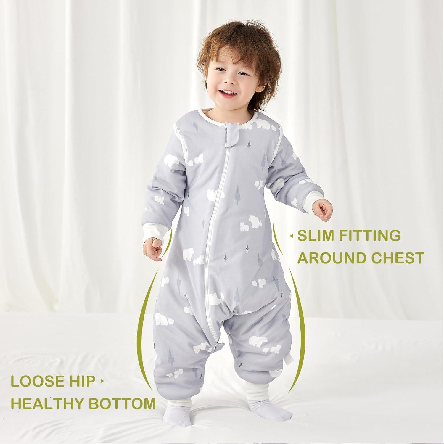 Saco de dormir 3.5 TOG para bebé - Algodón orgánico M