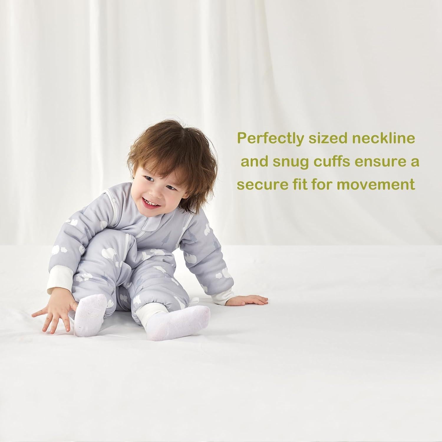 Saco de dormir 3.5 TOG para bebé - Algodón orgánico M