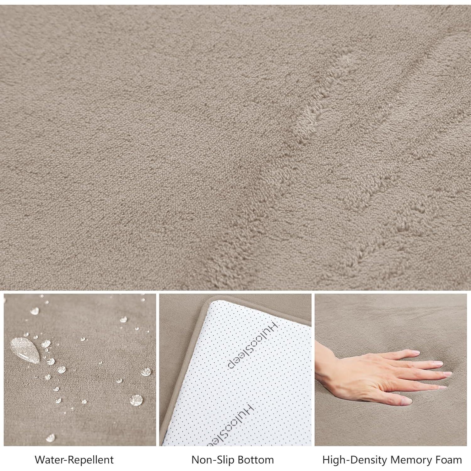 Alfombra de Juego para Bebés Huloo Sleep 127x127 cm Beige