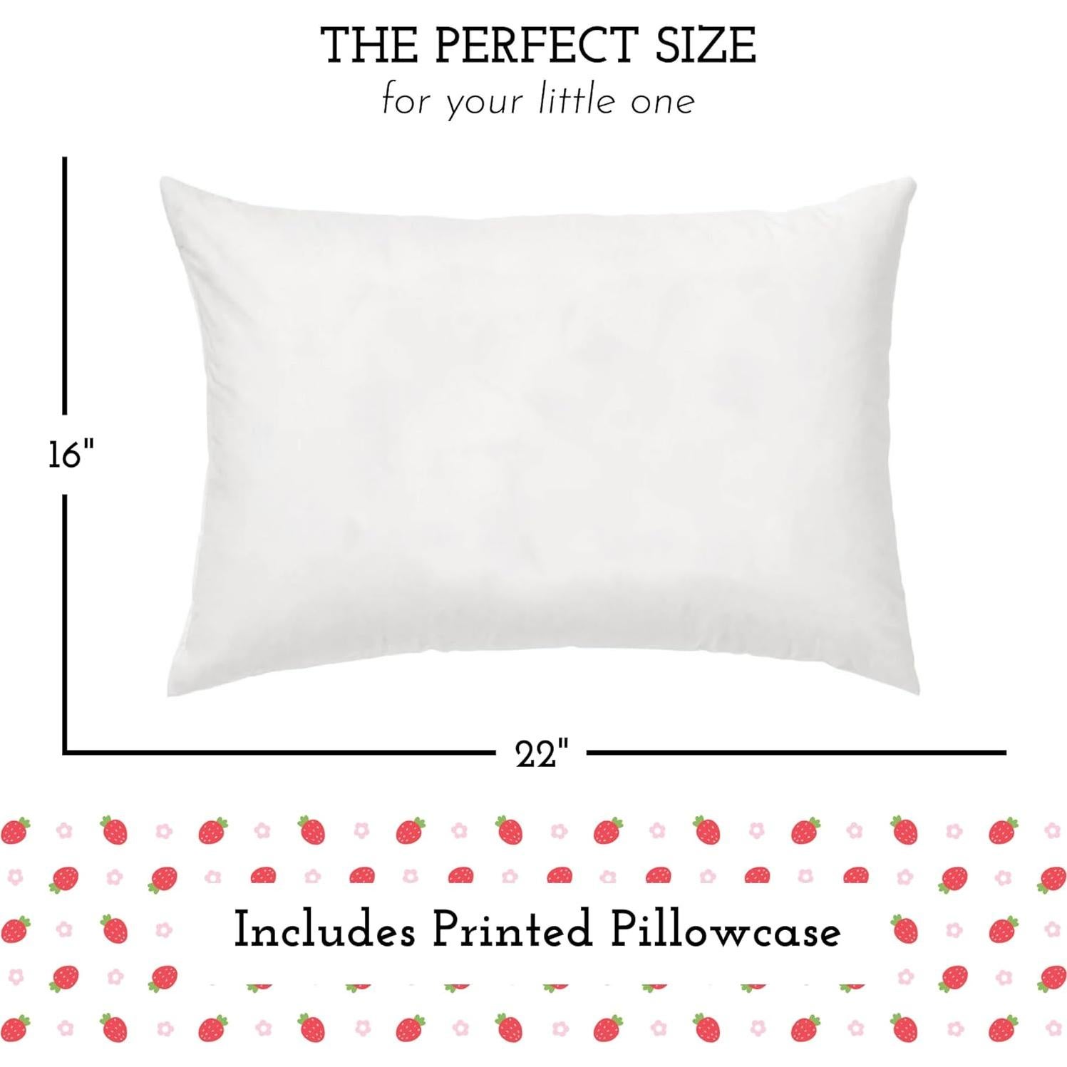 Almohada Juvenil Pequeña Cabeza Dormilona 55x40 cm Hipoalergénica