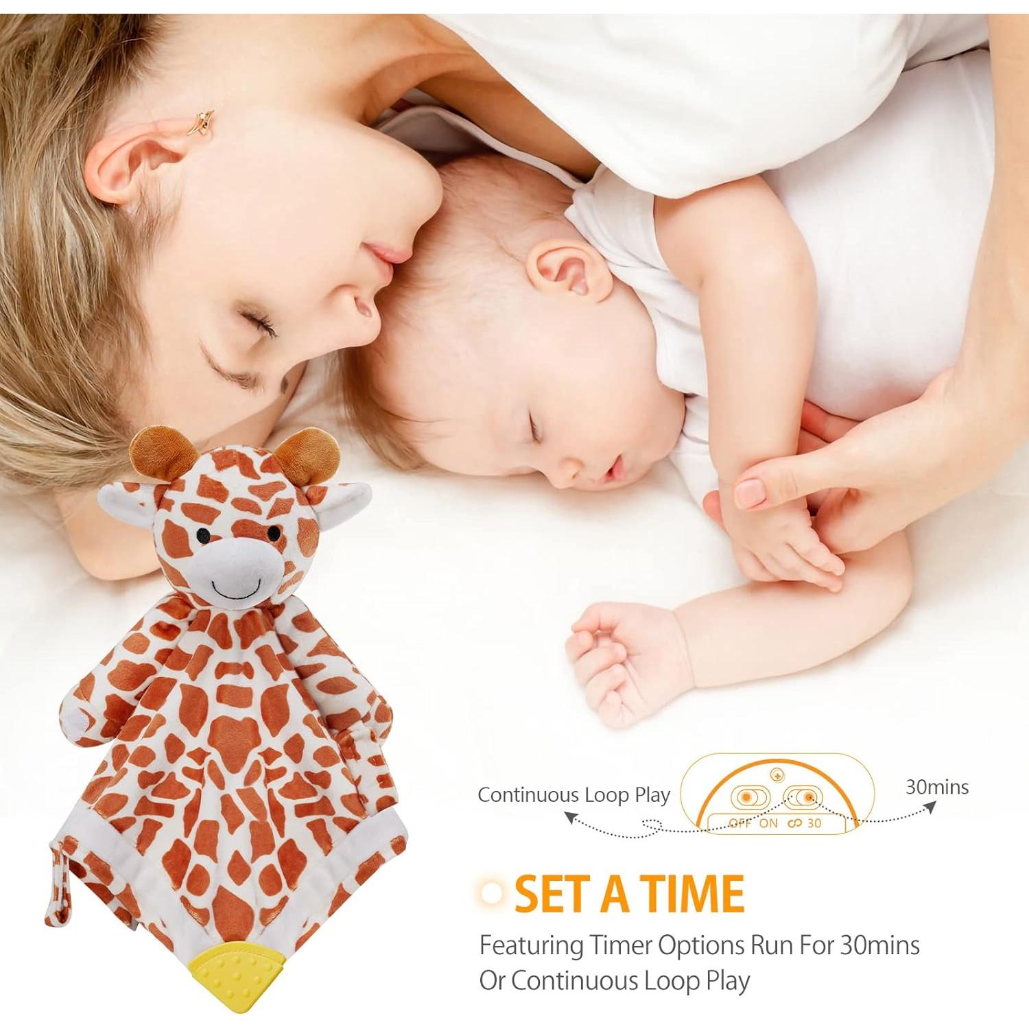 BEREST Juguete de Peluche Jirafa con Sonido para Bebés