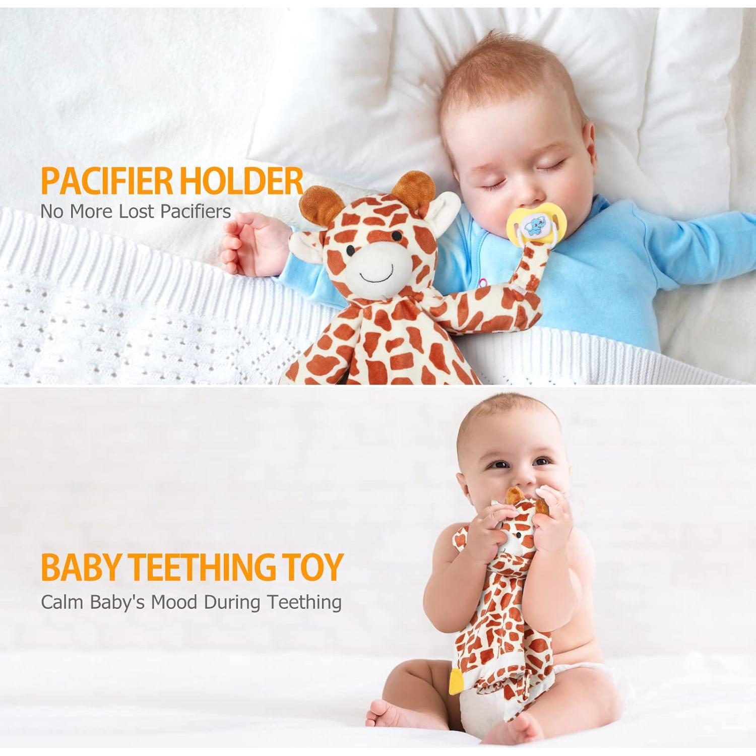 BEREST Juguete de Peluche Jirafa con Sonido para Bebés