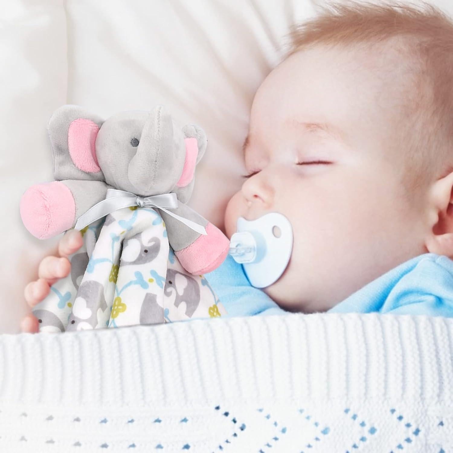 Manta de Seguridad Suave Elefante Zooawa para Bebés