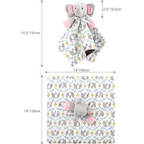 Manta de Seguridad Suave Elefante Zooawa para Bebés
