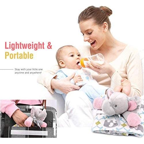 Manta de Seguridad Suave Elefante Zooawa para Bebés