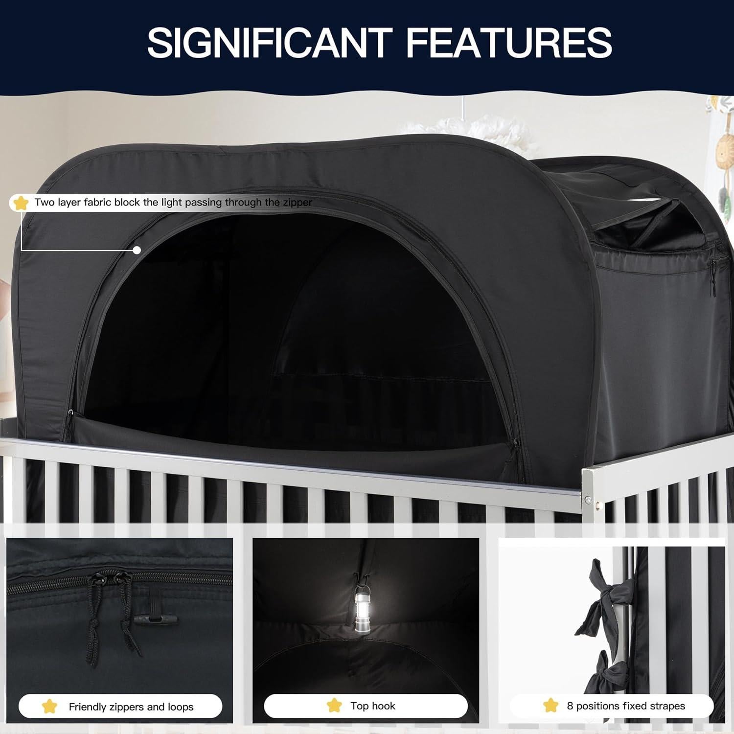 Tienda de Privacidad Pop Up Porayhut para Bebés 132x72cm