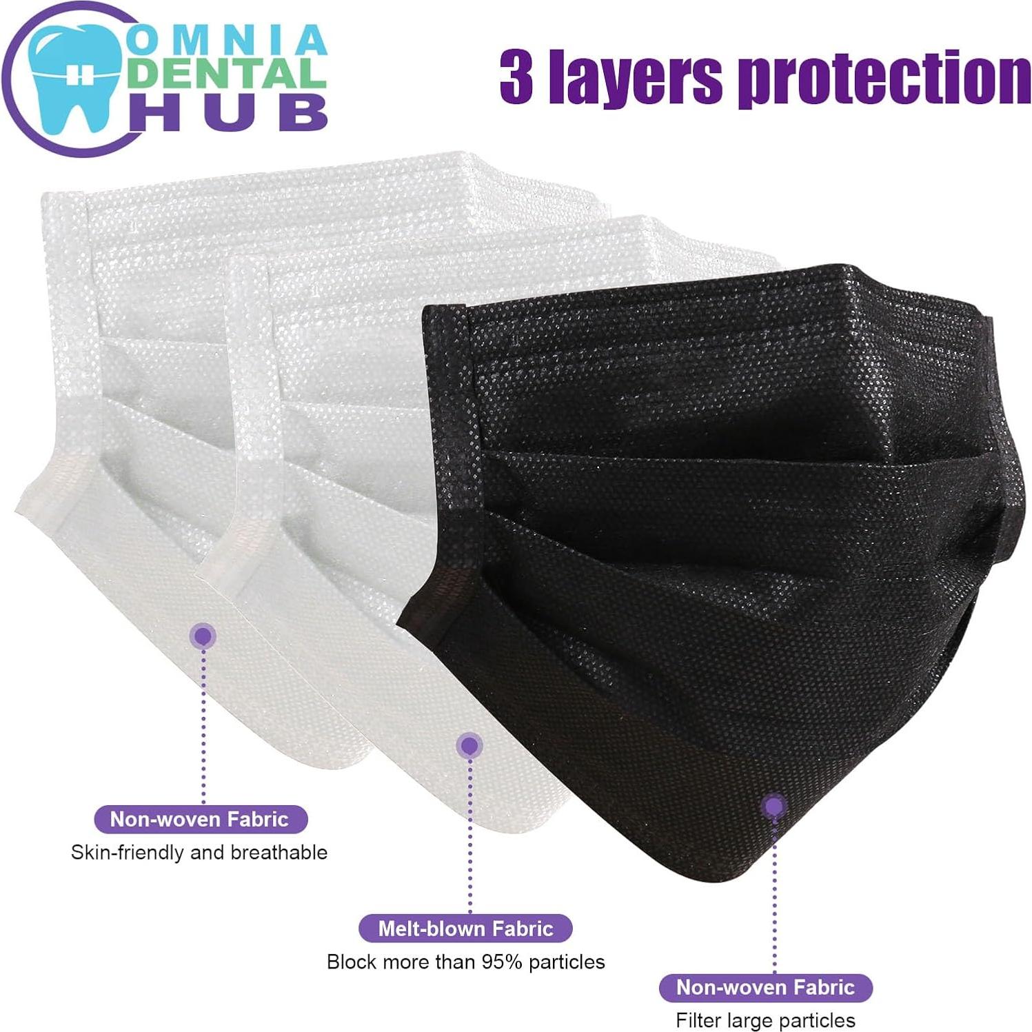 Mascarillas Avanzadas OMNIA ONE 3 Capas Lavanda 50 Unidades