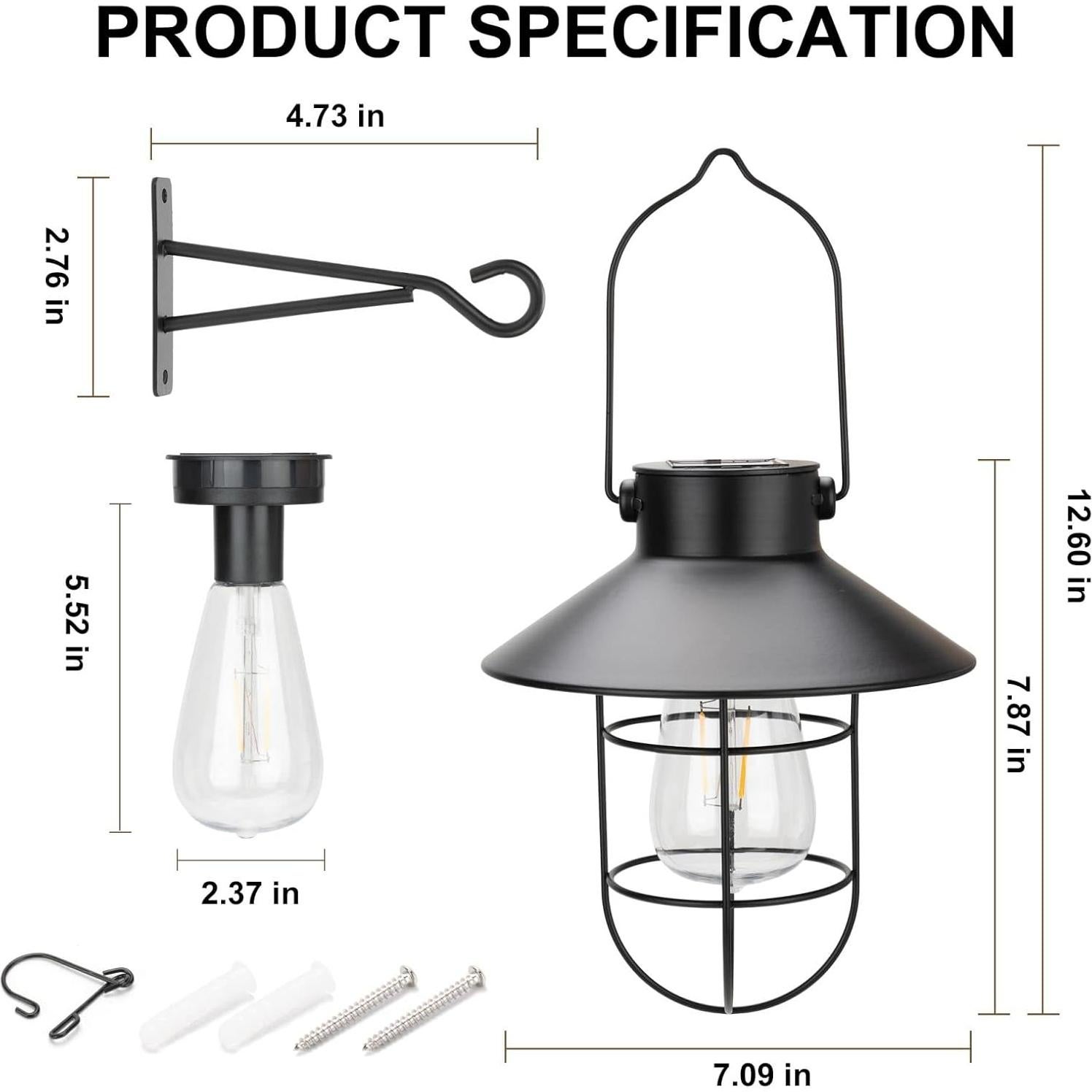 Lámpara Solar Colgante Pearlstar Cobre 21.5cm LED Cálido