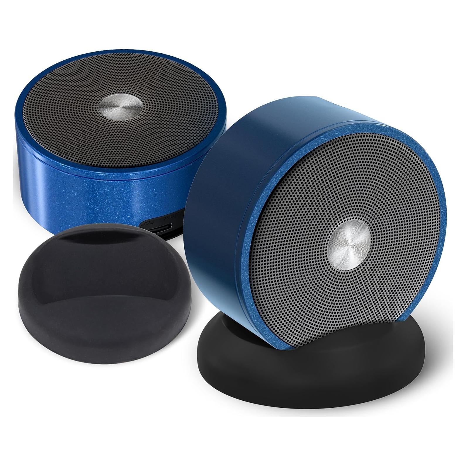 Par de Altavoces Bluetooth Inalámbricos Long Run 10W Azul
