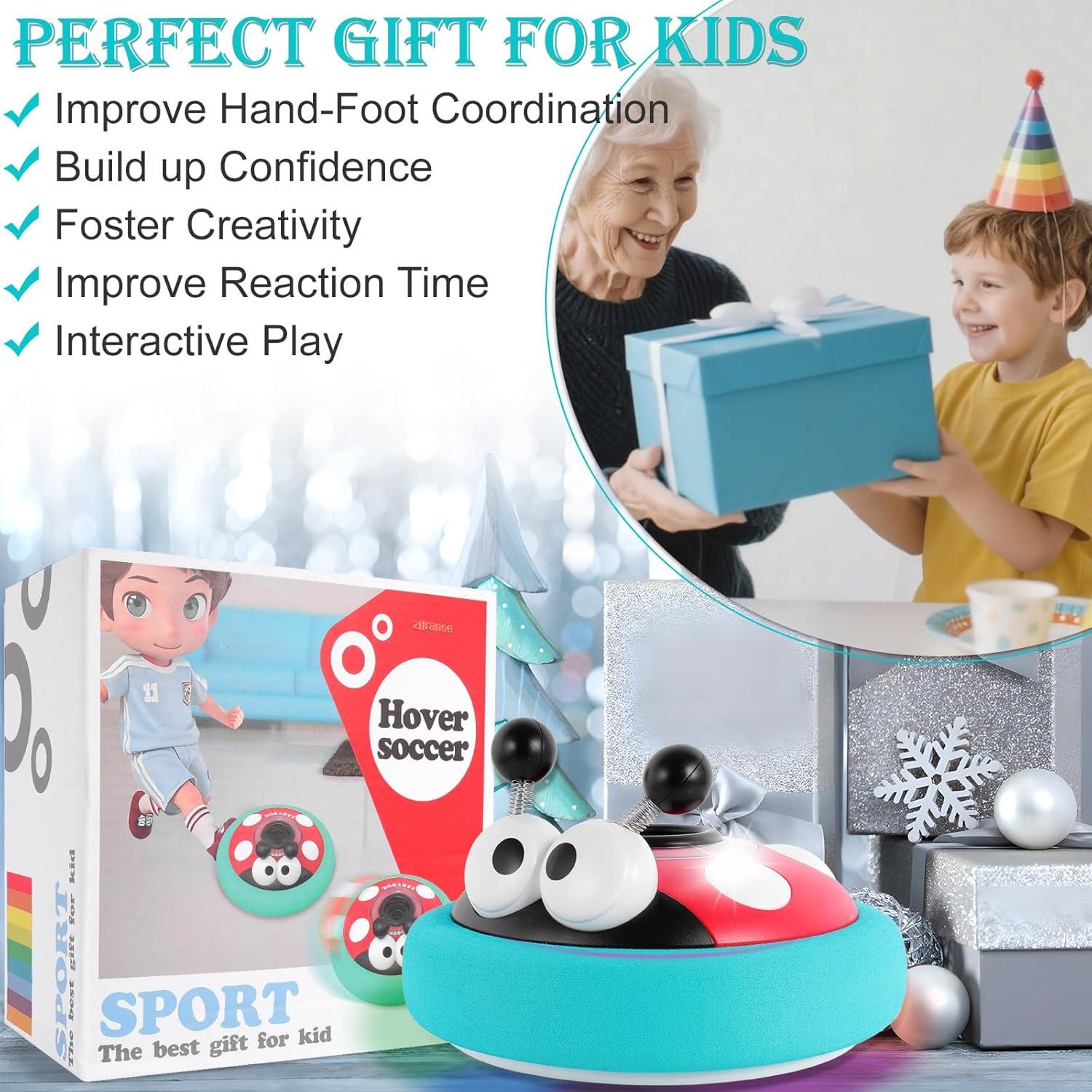 Pelota de Fútbol Flotante LED Coco Elf Mariquita 19cm